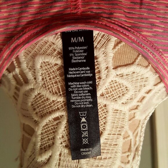 RBX Racerback Pink And Gray Workout Tank Top SzM… - Picture 5 of 5